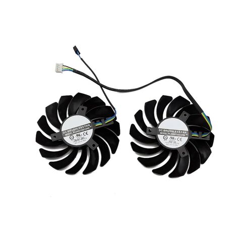 87 مللي متر PLD09210S12HH DC12V 0.40A 4PIN RTX2060 مروحة الرسومات ل MSI GeForce RTX 2060 Super Gaming X بطاقة الرسومات مروحة in Kuwait
