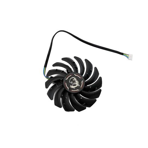 87 مللي متر PLD09210S12HH DC12V 0.40A 4PIN RTX2060 مروحة الرسومات ل MSI GeForce RTX 2060 Super Gaming X بطاقة الرسومات مروحة in Kuwait