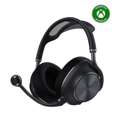 سماعة الألعاب اللاسلكية Turtle Beach Stealth Pro II Premium لأجهزة Xbox Series X|S وPS5 وPS4 والكمبيوتر الشخصي - صوت عالي الدقة ودولبي أتموس وإلغاء الضوضاء النشط وبلوتوث متزامن وصوت 24 بت - أسود in Saudi Arabia