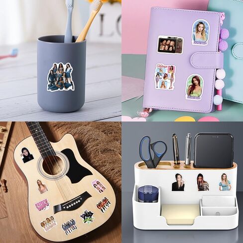 120 PCS KATSEYE Stickers, Waterproof Vinyl Pop Korean Girls Stickers for Laptop Water Bottle, Computer, Skateboard, Phone DIY Decals for Teens Adults in Saudi Arabia