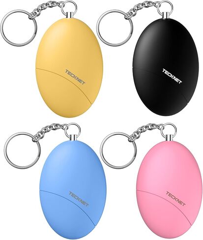 Personal Safety Alarm for Women, 140dB Travel Safe Waterproof Self Defense Keychain, Personal Alarm Loud Siren Safety Keychain for Girls Kids Elderly - 2 Pack in Saudi Arabia