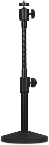 Hose Desktop Webcam Stand Adjustable Metal Desk Tripod Streaming Support with Sturdy Mount Base in Saudi Arabia