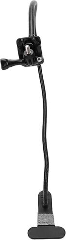 SUNGOOYUE Gooseneck Camera Stand, Flexible Adjustable Arm with 360 Degree Rotation and 1/4 Inch Screw for Webcam Smartphone Live Streaming Video Recording (Clamp Stand) in Saudi Arabia