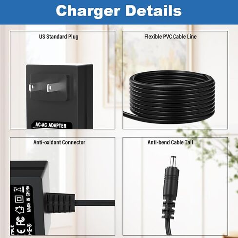 29.4V Charger for Gotrax Hoverboard Compatible with Gotrax GKS Lumios/Plus/Pro/Edge/Nova/Glide 24V and 25.2V Batteries Power Adapter Cord in Saudi Arabia