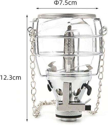 Portable Gas Lantern Adjustable Fuel Lamp for Climbing in Saudi Arabia