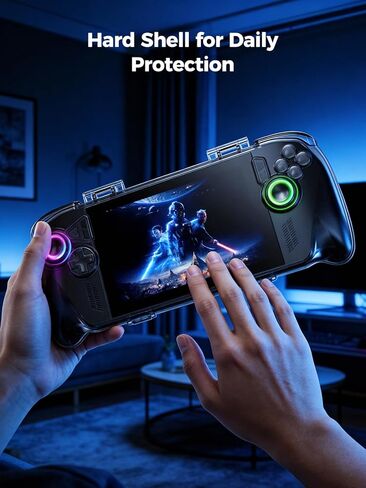 NEWDERY Protective Hard Shell Case for ROG Xbox Ally/ROG Xbox Ally X(2025) Controller,1:1 Fit Travel Storage Case, Joystick Anti-Drift Protection, Shockproof Dustproof, Charger Friendly, Dual Latches in Saudi Arabia