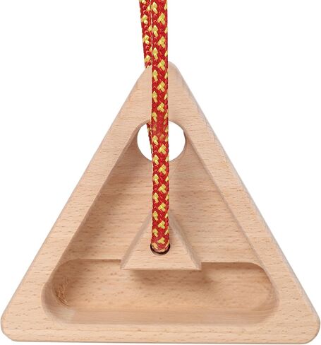 2Pcs Triangle Climbing Hangboard with Rope, Training Finger Grip,Fingerboard Rock Climbing for Outdoor Home in Saudi Arabia