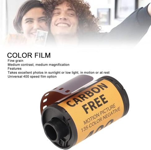 Color Negative Film 35mm Color Film 18 Exposures Wide Exposure Latitude Carbon Removal Color Negative Film for 135 Camera in Saudi Arabia