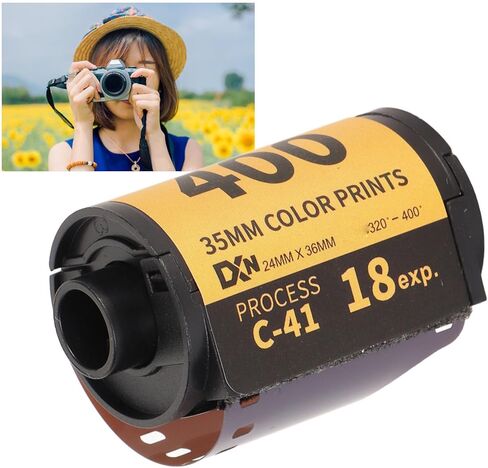 Color Negative Film 35mm Color Film 18 Exposures Wide Exposure Latitude Carbon Removal Color Negative Film for 135 Camera in Saudi Arabia