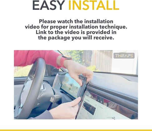 TWRAPS Dashboard Phone Holder for Rivian R1S & R1T, iPhone and Other Phone Cases, No Glue or Screws Secure Anchor Behind Screen on Dash, Accessory for Rivian 2021-2026 (Magnetic Charger) in Saudi Arabia