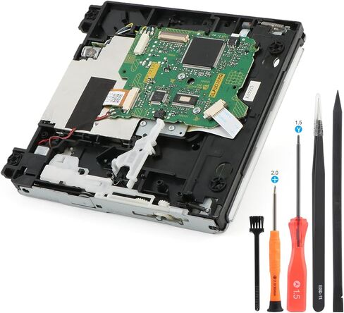 DVD Drive for Nintendo Wii DVD Drive Replacement Disc Drive for Nintendo Wii D4/D3-2/DMS/D2B/D2C/D2A/D2E Series Acccessories Part with Repair Tools in Saudi Arabia
