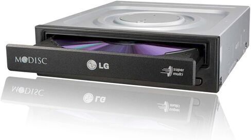 LG GH24NSB0 24x SATA Internal DVD RW Writer Burner Black in Saudi Arabia