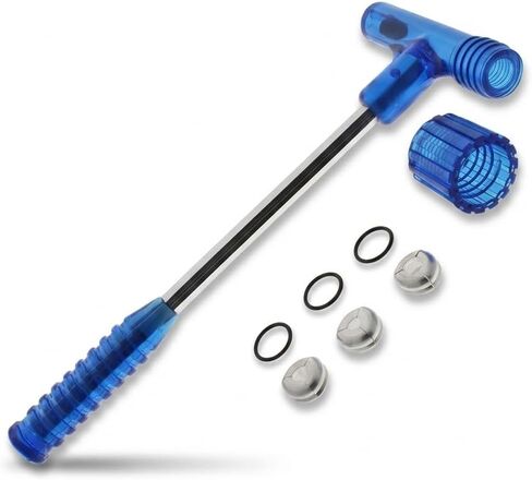AmeriGunClub Impact Case Bullet Puller Easy Impact Inertia-Style Disassembly Tool for Handloading Fits Multiple Case Sizes with 3 Collets Polymer Construction in Saudi Arabia