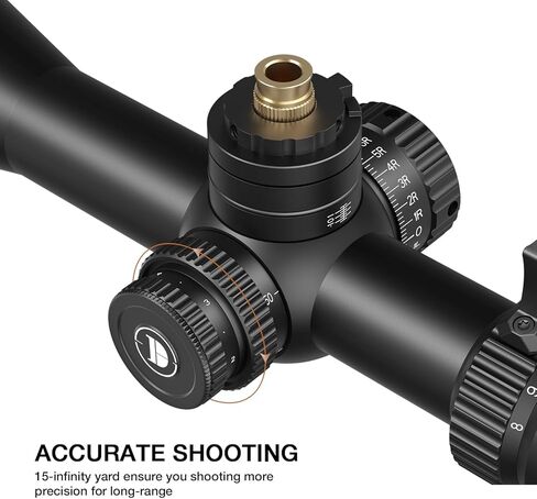 نطاق البندقية LHD 8-32X56، المستوى البؤري الأول، نطاق البندقية FFP، 6 مستويات شبكانية مضيئة، أنبوب بدون توقف 34 مم in Kuwait