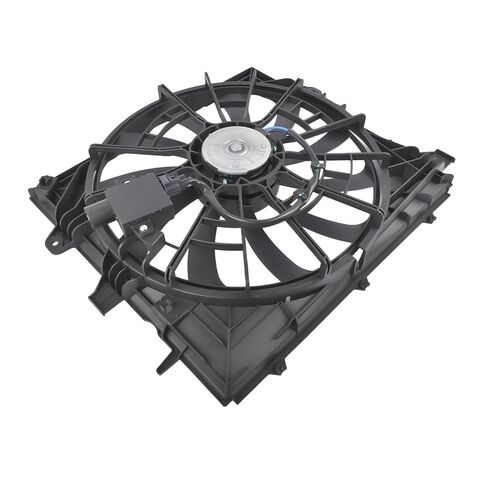 Radiator Cooling Fan Assembly Compatible with Chevrolet Camaro Coupe Convertible 2021-2024 3.6L V6 Manual Transmission Without Engine Oil Cooler Replacement OE 84821759 85524007 85063501 GM3115334 in Saudi Arabia