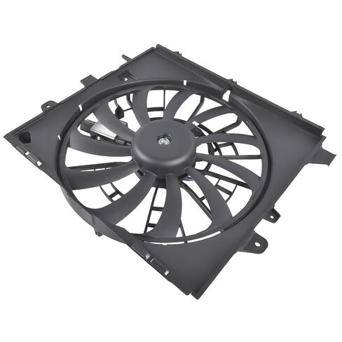 Radiator Cooling Fan Assembly Compatible with Chevrolet Camaro Coupe Convertible 2021-2024 3.6L V6 Manual Transmission Without Engine Oil Cooler Replacement OE 84821759 85524007 85063501 GM3115334 in Saudi Arabia
