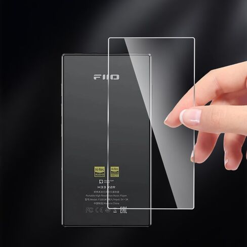 واقي شاشة من الزجاج المقوى المقاوم للخدش 9H ممتاز لمشغل الموسيقى Fiio M33 R2R (M33 زجاج أمامي قطعتان) in Kuwait