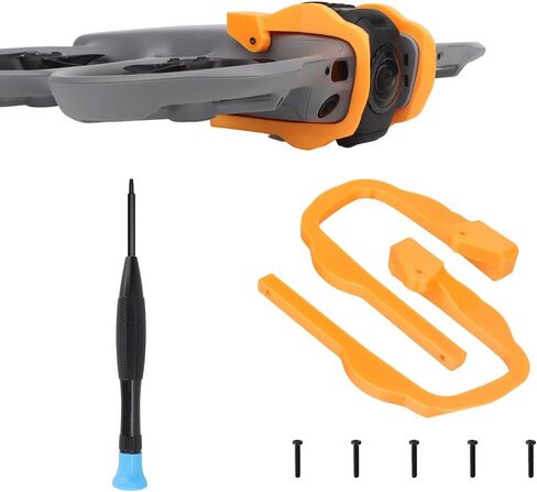 طقم واقي ممتص للصدمات مضاد للتصادمات لـ DJI Avata 360، شريط حماية عدسة كاميرا Gimbal سريع التحرير وواقي أمان مضاد للصدمات لملحقات طائرة Avata 360 Fly Combo بدون طيار (أسود) in Kuwait