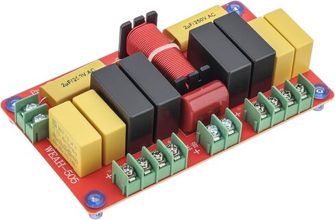 5 Way Crossover Speaker, 250W 5 Way 2 Treble & 2 Midrange & Bass Crossover Speakers Filter Frequency Divider, 4-8Ω Audio Speaker Crossover in Saudi Arabia