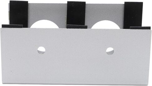 Under Desk Laptop Mount, Aluminum Alloy Metal Under Desk Shelf Device Holder, Anti Scratch Silicone Pad Mount with Metal Construction, Ideal for Laptop, TV Box, Game Console & (#12) in Saudi Arabia