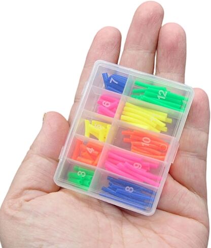 Fishing Terminal Tackle Set - Stable Portable Tube with Storage Box | Fishing Tubing Accessories | for Holiday River Lake Shallow Jigging Trolling Casting Stream Seawater in Saudi Arabia