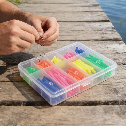 Genérico Line Tube – Stable Portable Coloured with Storage | Carp Tackle Set | for Fishing in Lakes, Streams, Saltwater, Jigging, Trolling or Anchoring, Air in Saudi Arabia
