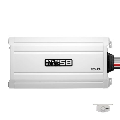 Marine car Audio Amplifier Monoblock Class D MOSFER 1000 watts RMS Remote Subwoofer Level Control in Saudi Arabia