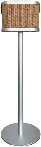 Aluminum Floor Stand Compatible with Bang & Olufsen A5 | Premium Alloy Construction, Hidden Cable Design, Easy Installation, Modern Style (Silver) in Saudi Arabia