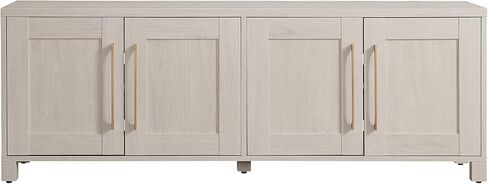 Henn&Hart 80" TV Stand & 44" Coffee Table in Alder White for Living Room in Saudi Arabia