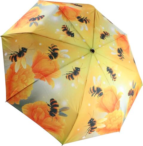 Galleria Purple Daisy Auto-Open/Close Extra Large Portable Rain Folding Umbrella in Kuwait