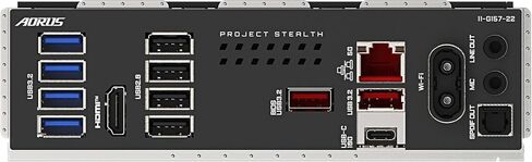 GIGABYTE B850 AORUS Stealth Reverse-Connect ATX Motherboard, Support AMD Socket AM5 Processors, DDR5, 14+2+2 Power Phase, 4X M.2, PCIe 5.0, USB-C, WIFI7, 5GbE LAN, EZ-Latch, 5-Year Warranty in Saudi Arabia