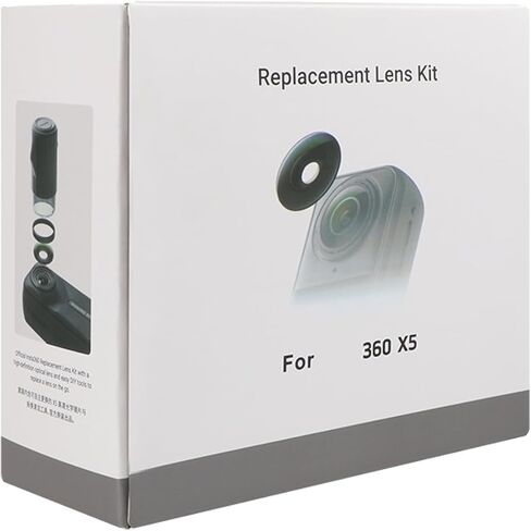 Replacement Lens Complete Kit for Insta360 X5 | with 2× Official Replaceable Lenses, Plus Tools to Replace and Clean The Lens in Saudi Arabia