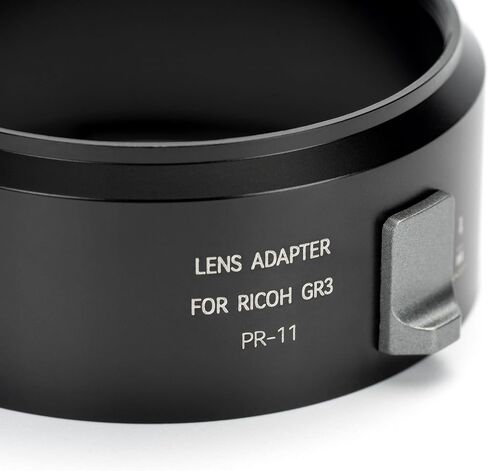 NiSi, Wide Conversion Lens Kit for Ricoh GR III - 0.78x Wide Lens PR-10 & GR3 Adapter PR-11 with Secure Lock - 21mm Equivalent, 49mm Thread for Filters & Accessories, Multi-Coated Glass in Saudi Arabia