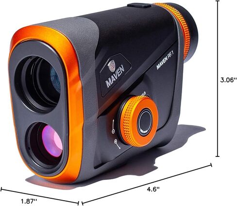 Maven RF.1 Hunting Rangefinder - 5-4500 YD Laser Range Finder مع تعويض الزوايا، قياس المسافة طويلة المدى، مقاوم للماء لصيد القوس والصيد بالبنادق in Saudi Arabia