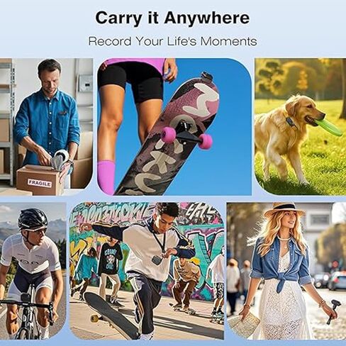 Body Camera,HD 4K Mini Body Cam, with Audio and Video Recording,128GB Wearble Portable Camera,for Work, Guard, Travel,Vlog in Saudi Arabia