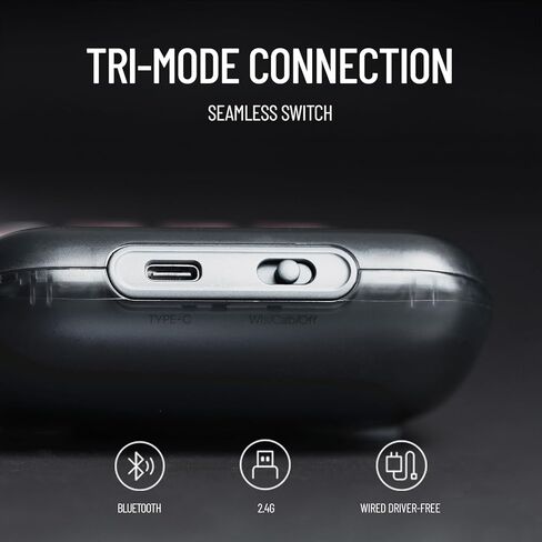 LOFREE Lipstick-Style Tri-Mode Wireless Mechanical Numpad with 4-Level Adjustable Backlight, Hot-Swappable, Rechargeable Wireless Numpad with Bluetooth /2.4G Wireless/USB-C Wired Connection in Saudi Arabia