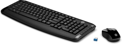 لوحة مفاتيح وماوس لاسلكي HP 300 in Saudi Arabia