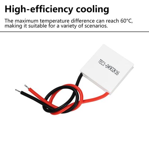 Diymore TEC1-04902 Thermoelectric Cooler Peltier Module, 5V 10W 2A, 20mm x 20mm Heatsink,Compatible with Gaming Consoles,10 Pack Used in Electronic Devices,Small Refrigeration Systems,and More in Saudi Arabia