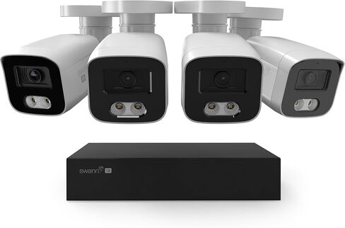 Swann EliteX 12MP Series / 8ch NVR / 2TB / 4X EX12MPB 12MP Bullet IP Cameras in Saudi Arabia