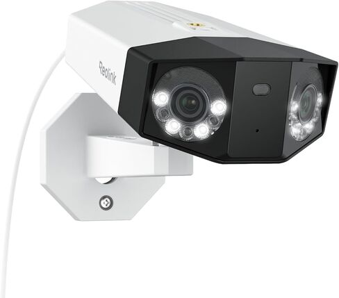 نظام كاميرا أمان IP REOLINK 12 ميجابكسل RLK8-1200B4-A، محادثة ثنائية الاتجاه، رؤية ليلية ملونة، اكتشاف الأشخاص/المركبات/الحيوانات الأليفة، 2 تيرابايت HDD 8CH NVR، مع قطعة واحدة 16 ميجابكسل ثنائية العدسة 3 PoE in Saudi Arabia
