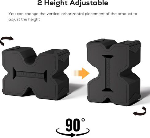 Shooting Rest Gun Block, Enhancing Rifle Rest, Recoil Reduction, Portable Rest for Rifles Pistol and Shotgun, Gun Accessories in Saudi Arabia