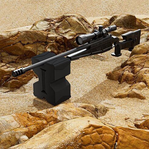 Shooting Rest Gun Block, Enhancing Rifle Rest, Recoil Reduction, Portable Rest for Rifles Pistol and Shotgun, Gun Accessories in Saudi Arabia