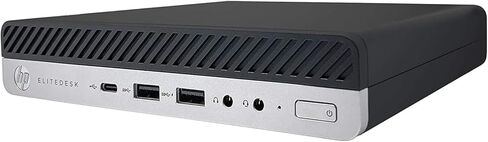 كمبيوتر مكتبي صغير HP ProDesk 400 G5، Intel الجيل التاسع Core i5-9500T (يصل إلى 3.7 جيجاهرتز)، ذاكرة الوصول العشوائي DDR4 سعة 8 جيجابايت، SSD 256 جيجابايت، WiFi+BT، لوحة مفاتيح وماوس متضمن، Windows 11 Pro (متجدد) in Saudi Arabia