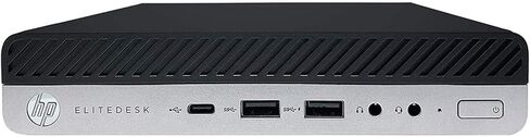 كمبيوتر مكتبي صغير HP ProDesk 400 G5، Intel الجيل التاسع Core i5-9500T (يصل إلى 3.7 جيجاهرتز)، ذاكرة الوصول العشوائي DDR4 سعة 8 جيجابايت، SSD 256 جيجابايت، WiFi+BT، لوحة مفاتيح وماوس متضمن، Windows 11 Pro (متجدد) in Saudi Arabia