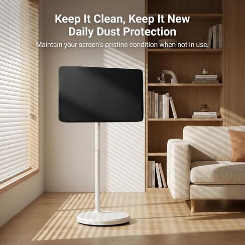 Universal 32 Inch Portable TV Cover, 1.5mm Thick Neoprene Screen Protector for ApoloSign 32" UHD 4K Smart Portable TV, for LG Smart Monitor Swing, Dustproof & Anti-Scratch Sleeve with Elastic Cord in Saudi Arabia