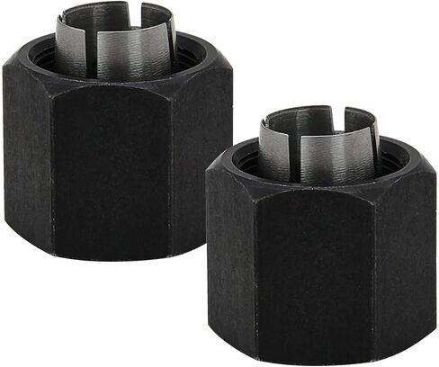 Thaekuns 2pcs 2610906284 1/2" Router Collet for Bosch 1613,1617, 1618,1619 Series Routers in Saudi Arabia