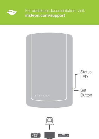 Insteon USB Interace PowerLinc Modem, 2413U - Dual-Band PLM Makes Controllers & Bridges Insteon-Compatible in Saudi Arabia
