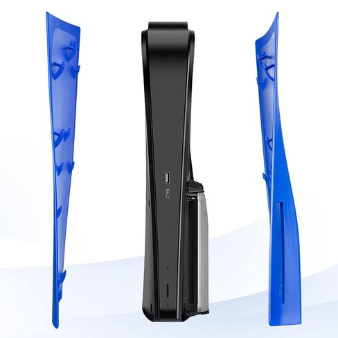 حافظة TESSGO 5 Disc Edition ذات غطاء أزرق للوجه لوحدة تحكم Play Station 5 in Saudi Arabia
