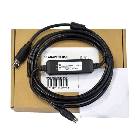 USB-R88A-CCG002P2 Suitable for R88D R7D-BP Series servo Debugging Cable Data Cable Transmission stabilization Programming Cable Download Cable Normal Model 3 Meter in Saudi Arabia