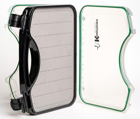Kingfisher Fishing Large Waterproof Double Sided Fly Fishing Boat Box in Saudi Arabia